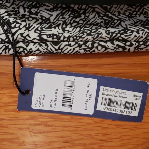 Rebecca Minkoff Hunter Green Mini MAC NWT - Picture 4 of 11